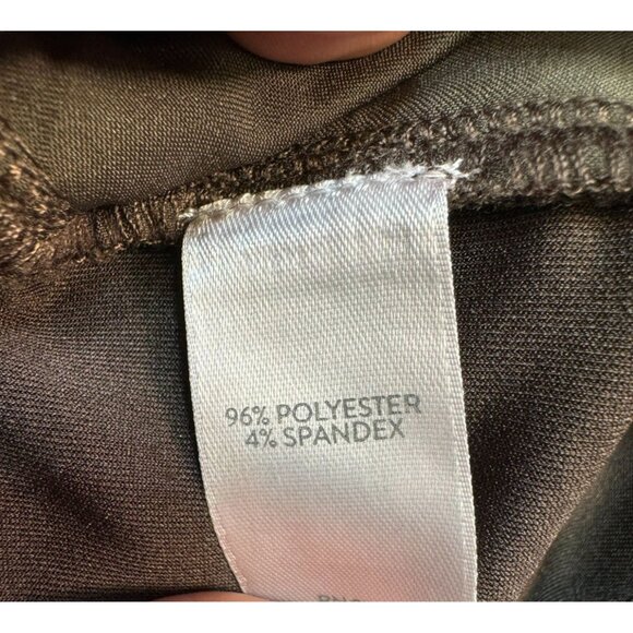 J. Jill Womens Faux Suede Pants Size 14 Soft Brown - Picture 7 of 10